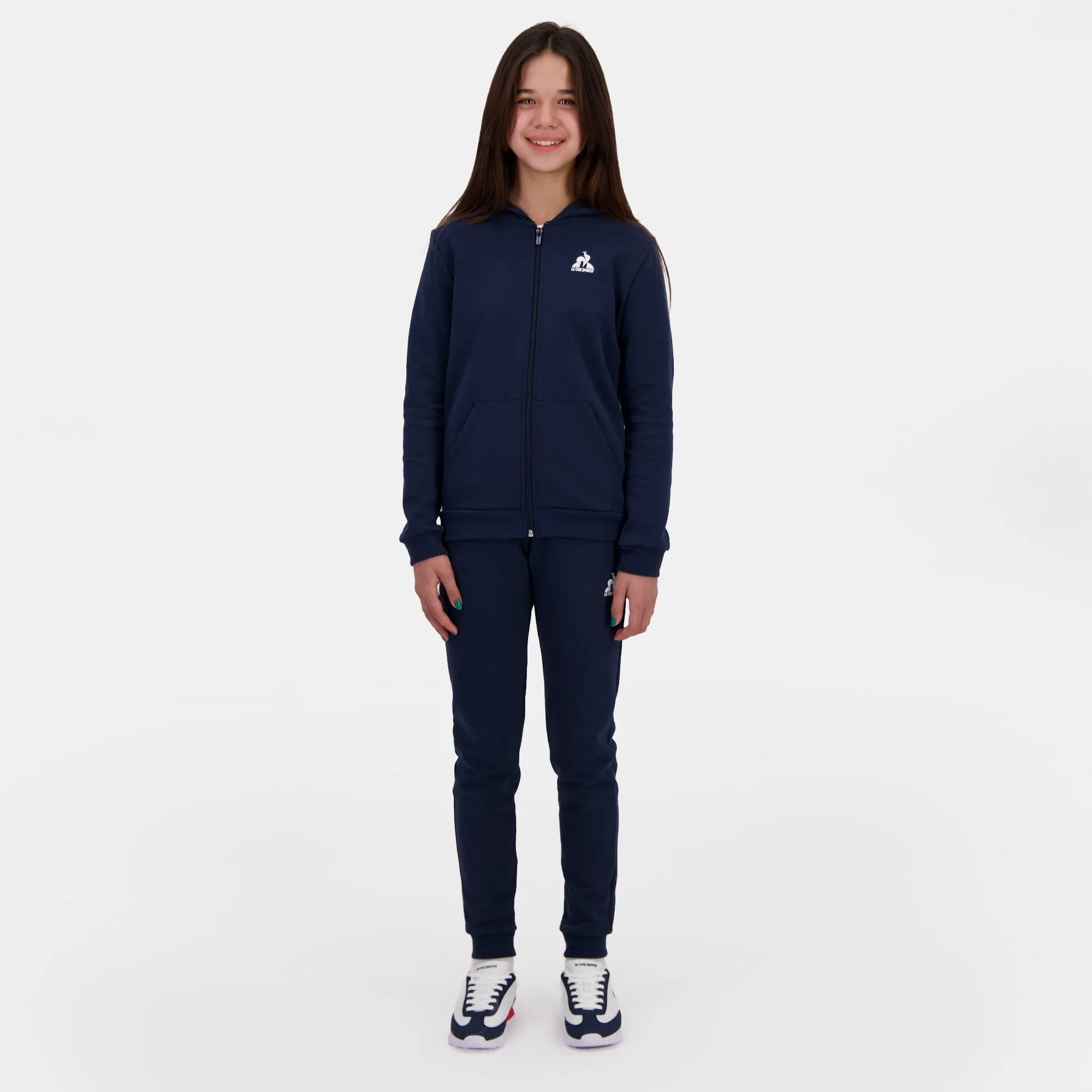 2320670-ESS Pant Slim N°1 Enfant dress blues | Pantalon Slim bleu marine Enfant