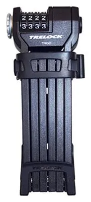 ANTIVOL VELO PLIABLE TRELOCK FS360 A COMBINAISON L 85cm NOIR TYPE COUTEAU