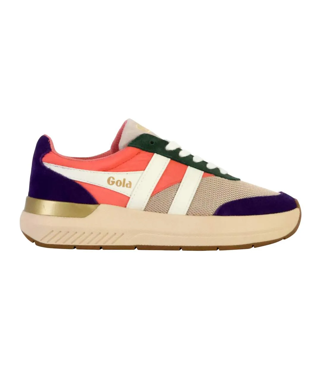 Basket Cuir Gola Raven