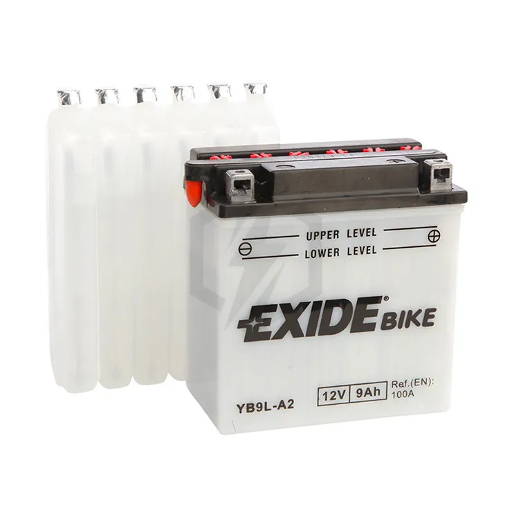 Batterie moto Exide YB9L-A2 12v 9ah 100A