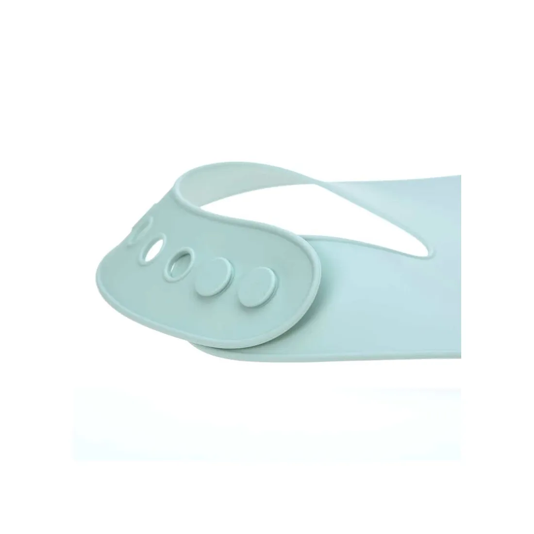 Bavoir silicone Little Chums Souris Lässig – Bleu