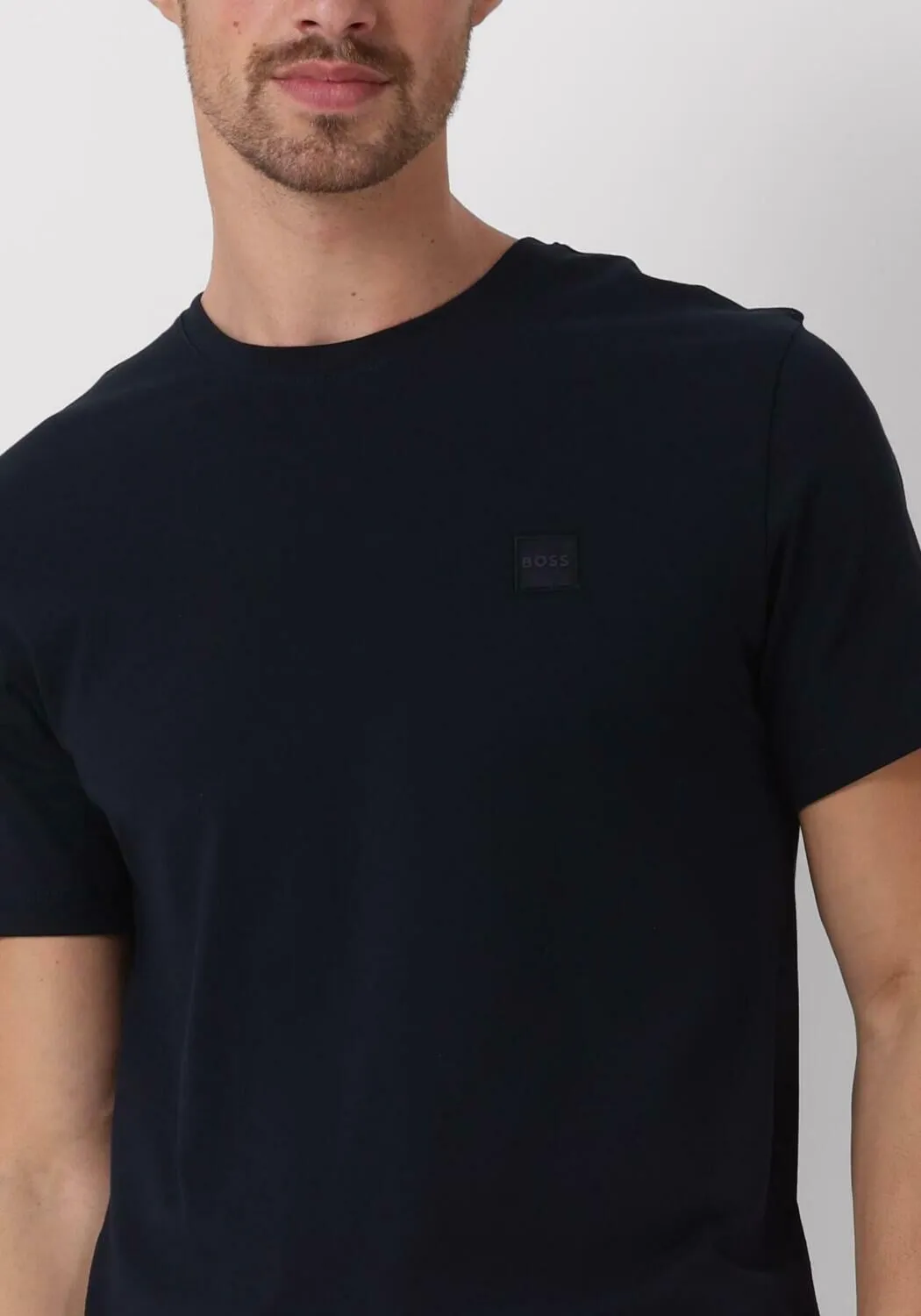 boss t-shirt tales bleu foncé