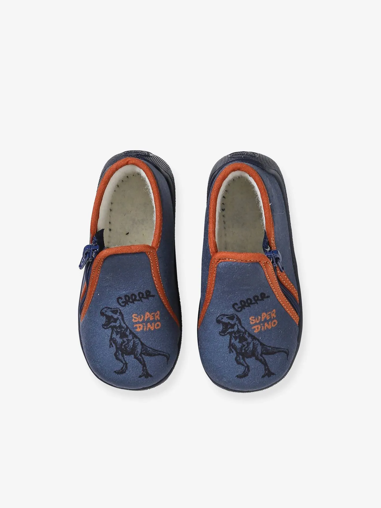 Chaussons bébé fabriqués en France bleu - Vertbaudet