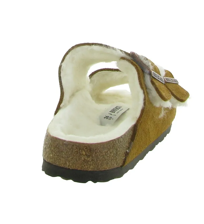 chaussons et pantoufles - Mules Sabots - femme - Nubuck - Vert - Birkenstock