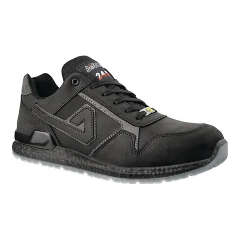 Chaussure de sécurité Roky T. 43 noir cuir pull-up S3 SRC ESD EN ISO 20345 AIMON