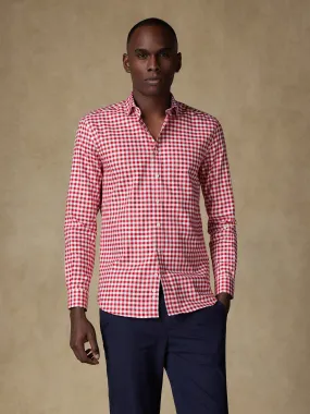 Chemise Ash à carreaux rouges