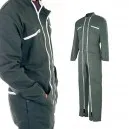 Combinaison De Travail Double Zips Vert Foncé - ADOLPHE LAFONT