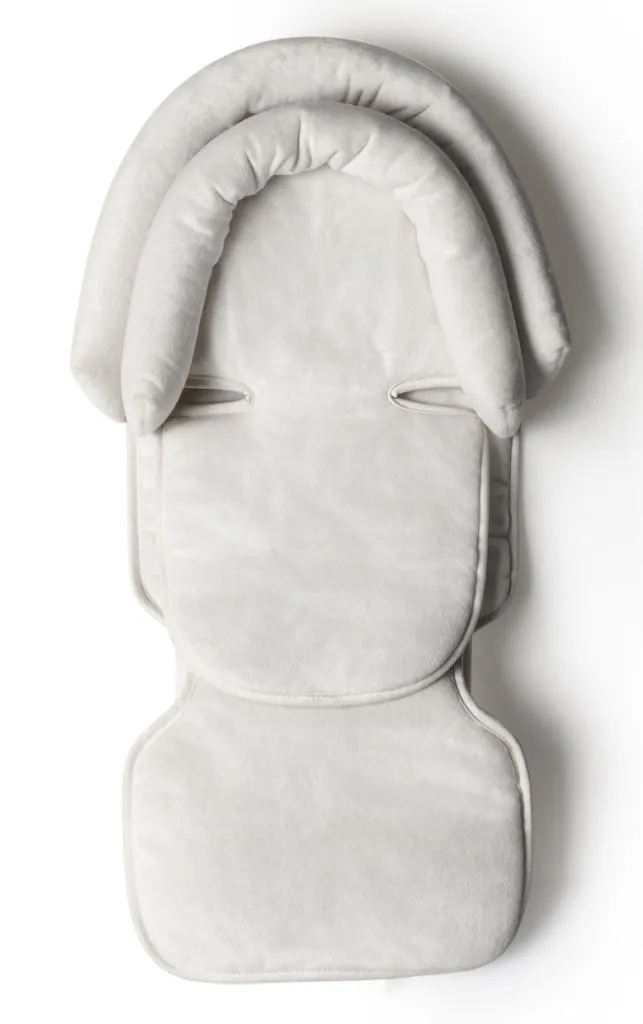 Coussin réducteur poussette et chaise-haute Mima Blanc