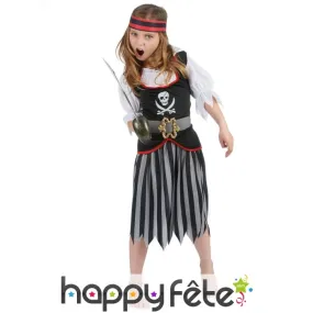 Déguisement jupe de petite pirate