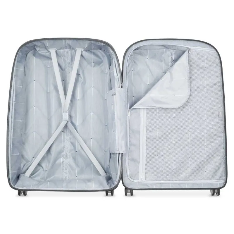 DELSEY valise soute 76cm extensible "Clavel" noir | Planetebag.com