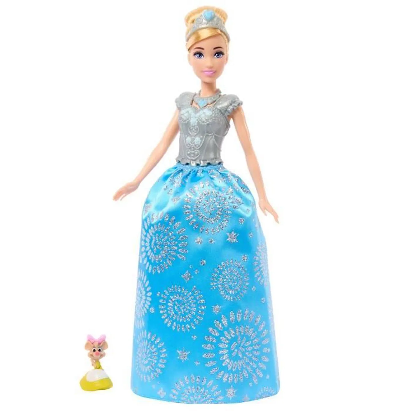 Disney-Princesses Disney-Cendrillon Royal Fashion Reveal-Poupée HMK53 bleu - Disney Princess