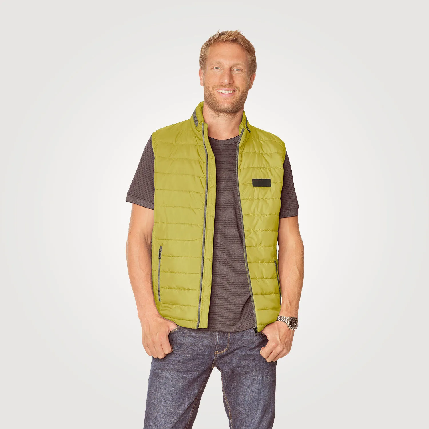 Gilet matelassé léger Artime à touches décoratives ⋆ Lehner Versand