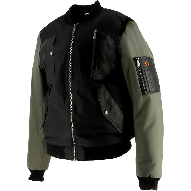  HELSTONS Blouson H-BOMB HOMME Tissu Technique  Blouson moto textile