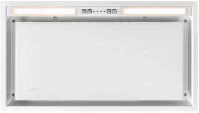 Hotte encastrable NOVY CRYSTAL 26050  60cm verre blanc 