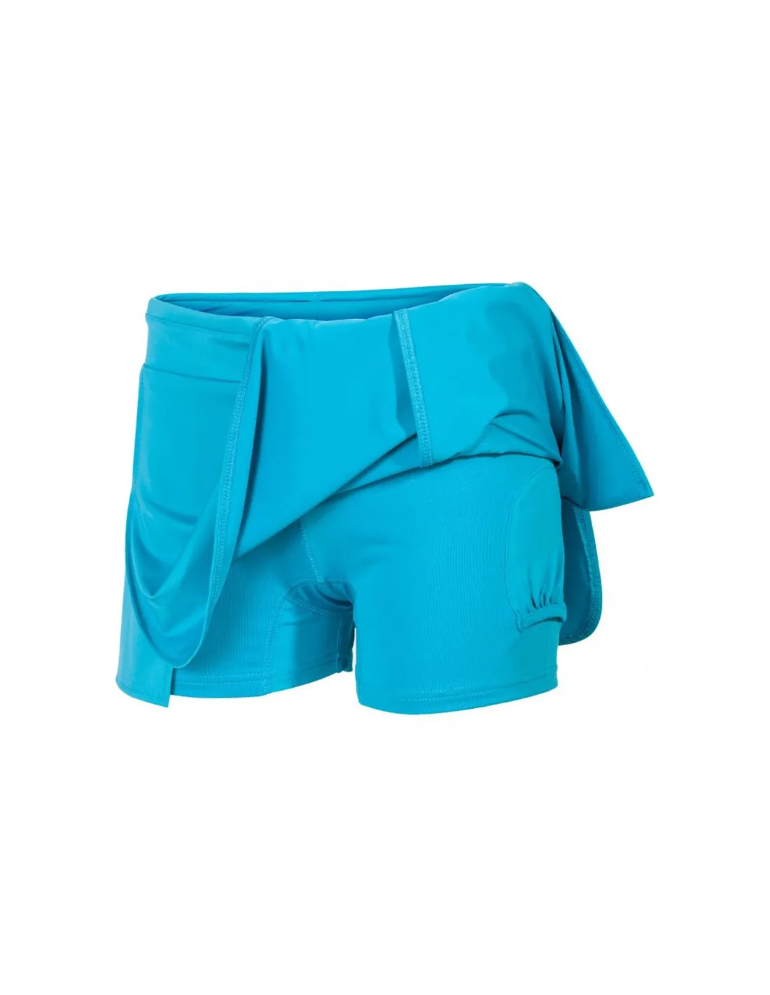 Jupe Pádel Tennis Joma Femme Fille de pour Open II / Turquoise Fluorine /