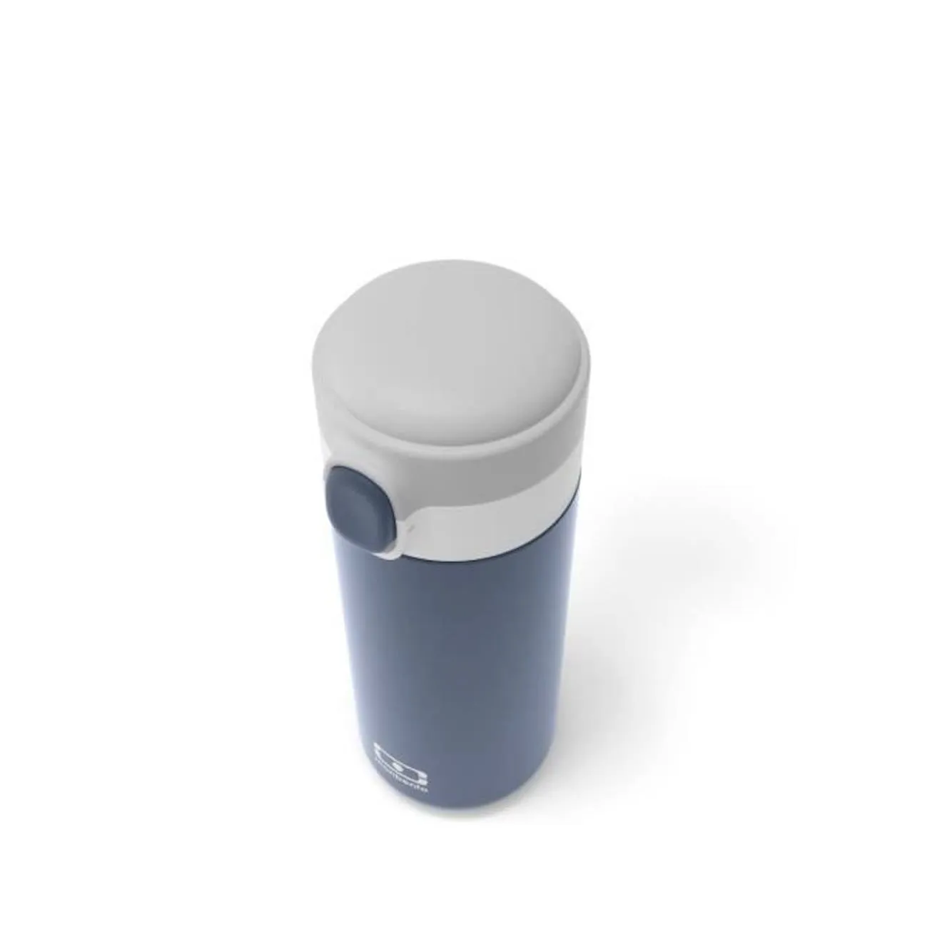 MONBENTO - Gourde Isotherme - Petite Gourde Hermétique 360ml - Garde au Chaud/Froid jusqu'à 12h - MB Pop Bleu Infinity bleu 