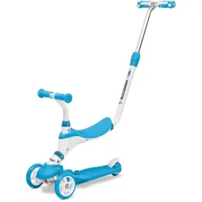 MONDO - Trottinette / Patinette / Draisienne 3 roues évolutive - On and Go - Scribble 5 en 1 bleu - Mondo
