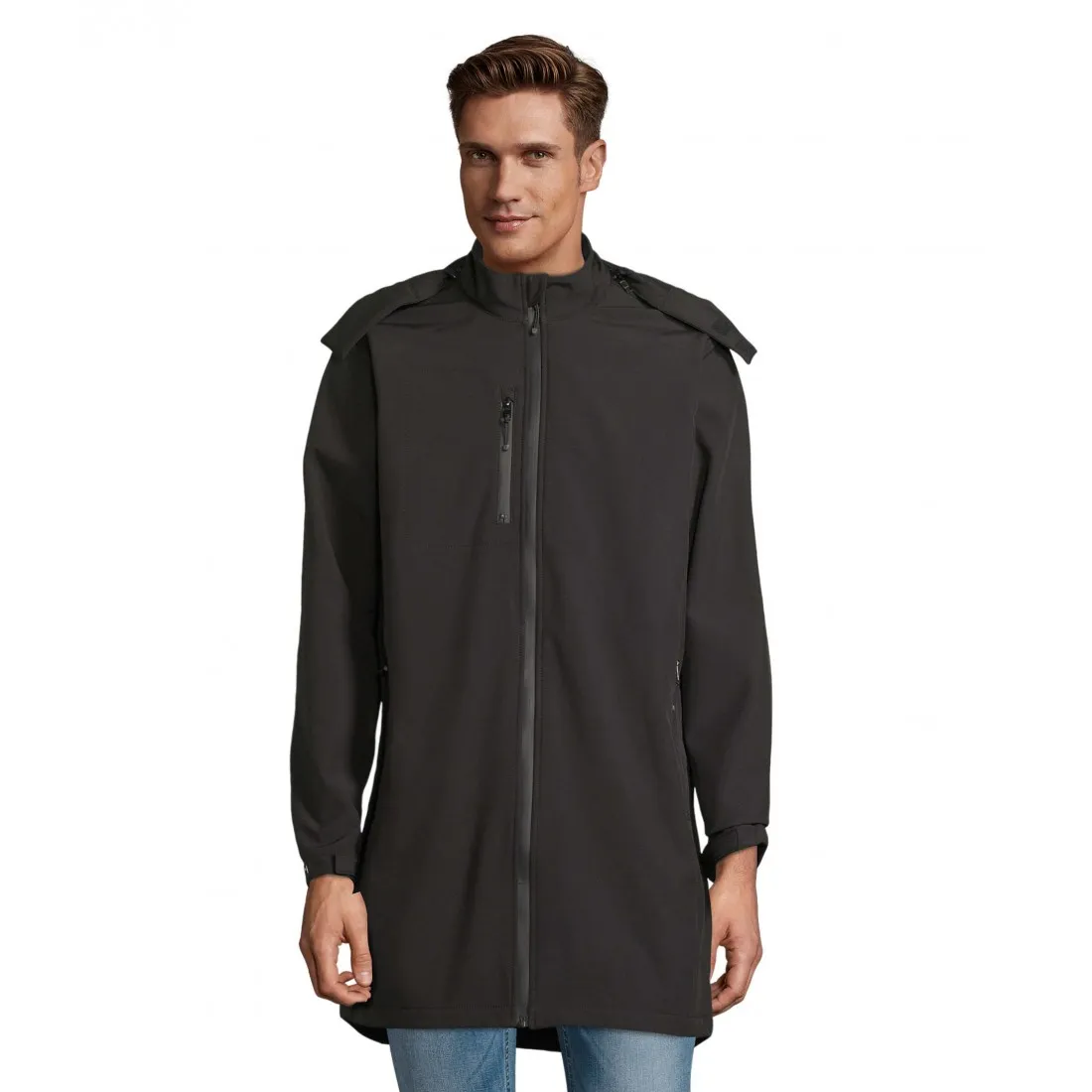 Neoblu - Manteau long softshell homme ACHILLE MEN