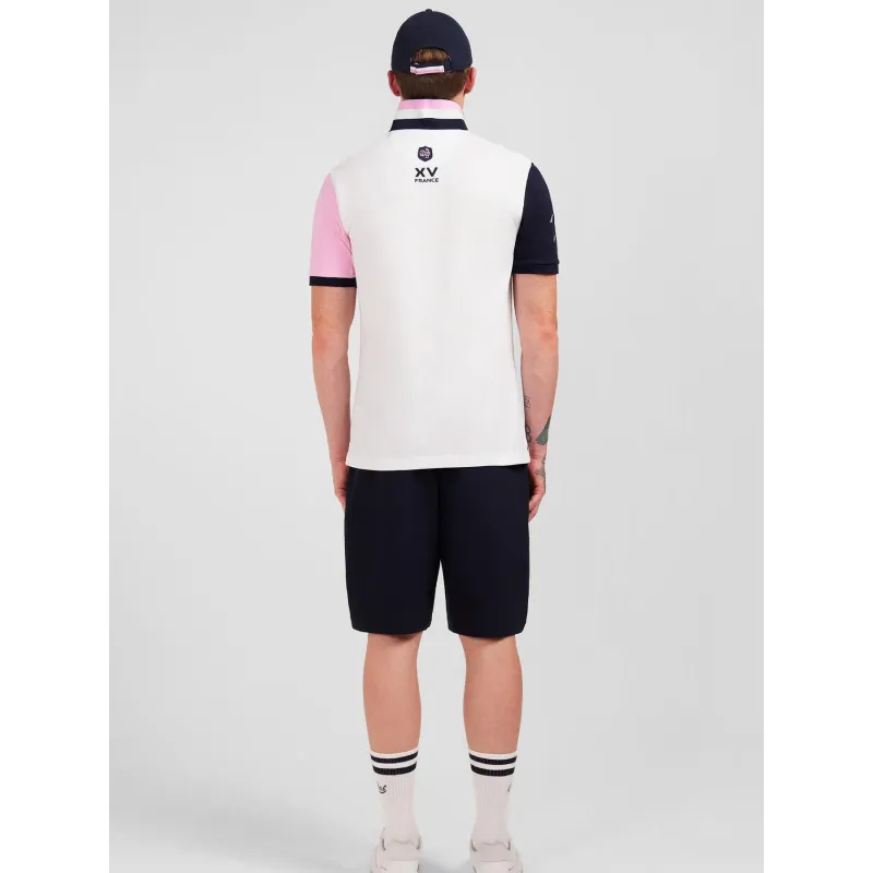 Polo formidable entraineur XV france blanc homme - Eden Park | wimod