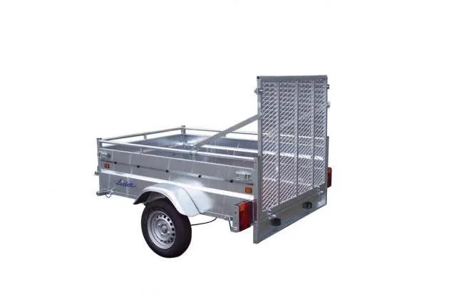 Porte pont 1000 kg + béquilles arrière pour remorque LIDER