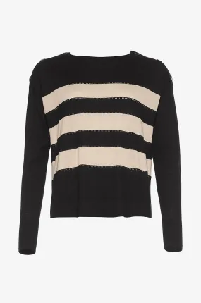 Pull marinière en cachemire Vent