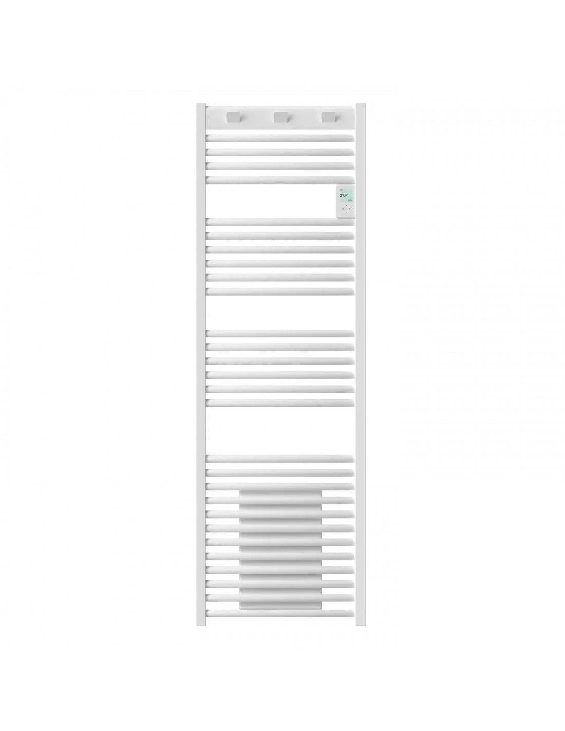 Radiateur sèche-serviettes Doris électrique digital ventilo 1750W Blanc Carat ATLANTIC 850246