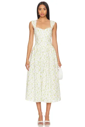 ROBE MI-LONGUE MALEA Bardot