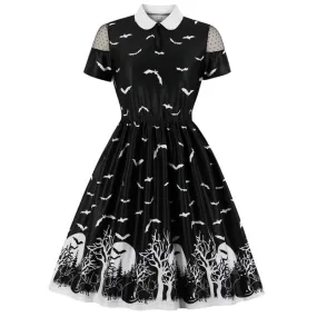 Robe Vintage Tête De Mort