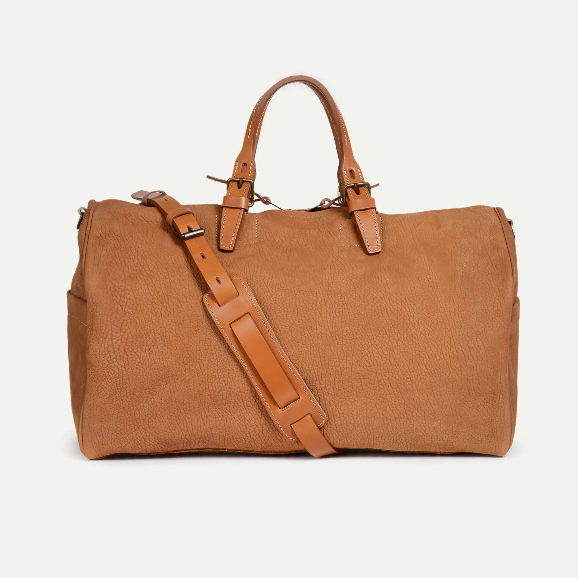 Sac de voyage Hobo - Camel - Bleu de Chauffe - Marques de France