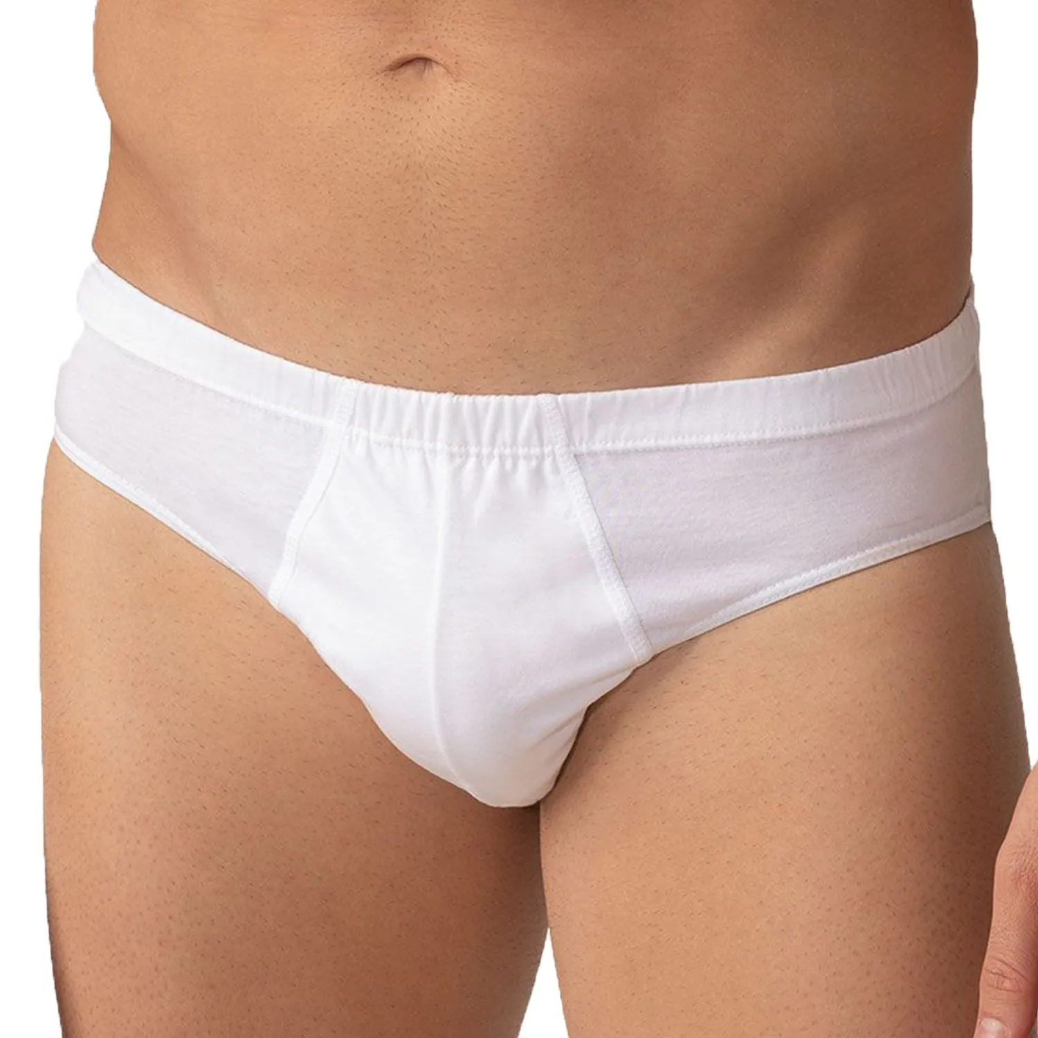 Slip taille basse Coton d'Egypte Luxor Eminence - blanc - Eminence ...