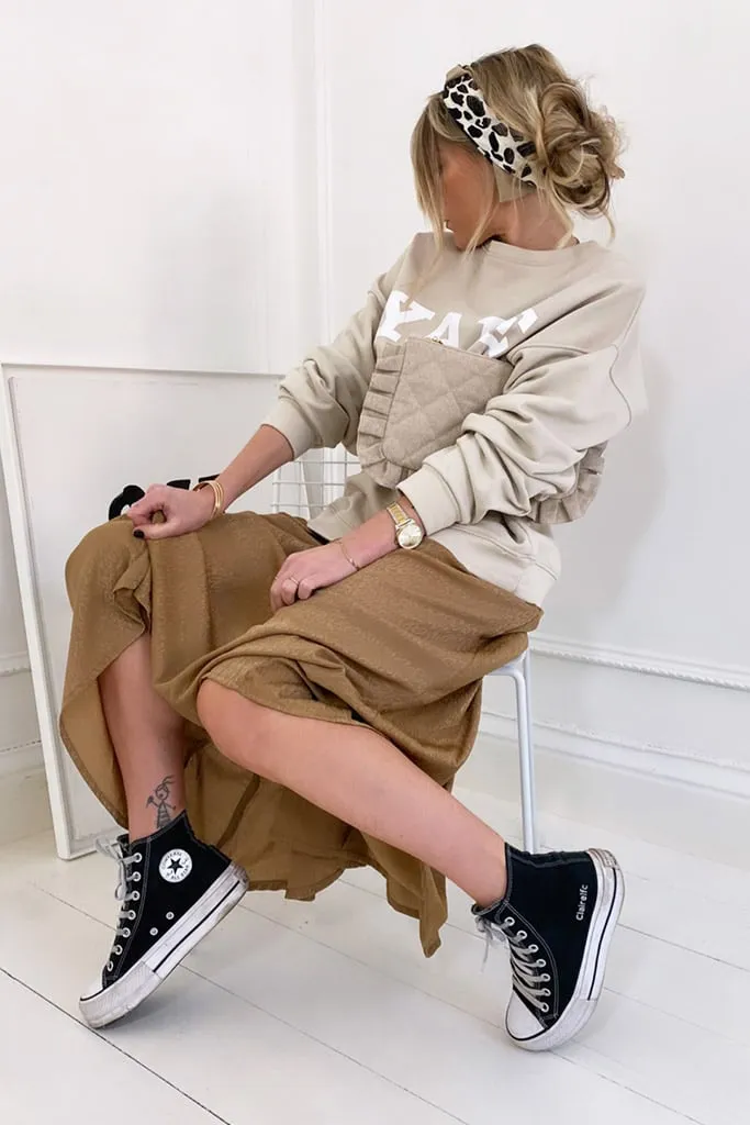 Sweat “Yale” beige