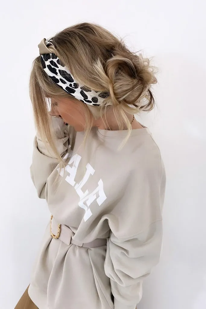 Sweat “Yale” beige