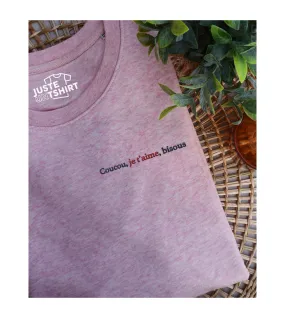 Sweat brodé - Coucou je t'aime