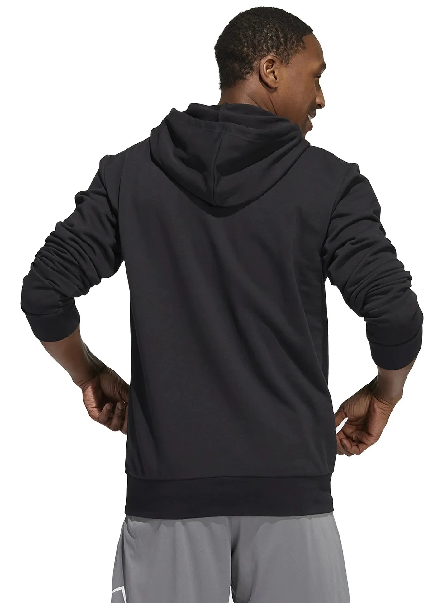 sweat-shirt adidas Performance Legends Basketball Hoodie 2.0 - Black/White - men´s