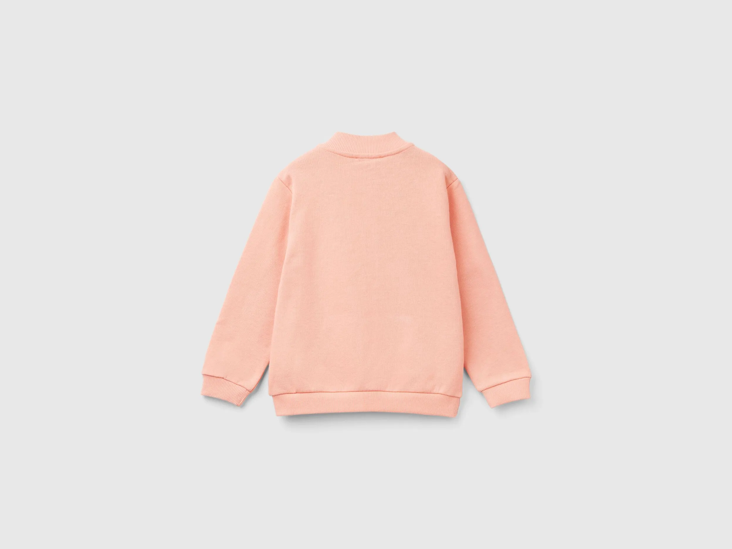 Sweat zippé en coton bio