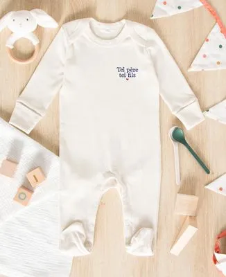 Sweatshirt enfant Tel père tel fils (brodé)