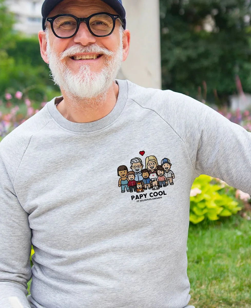 Sweatshirt homme Famille figurine personnalisé