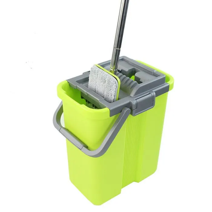 Système de serpillière Handy Mop, vert | MarketOnWeb