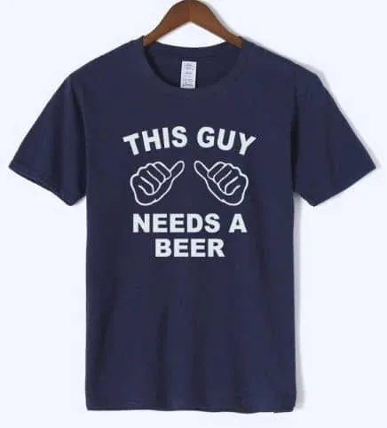 T-Shirt Ce Mec A Besoin D'Une Bière