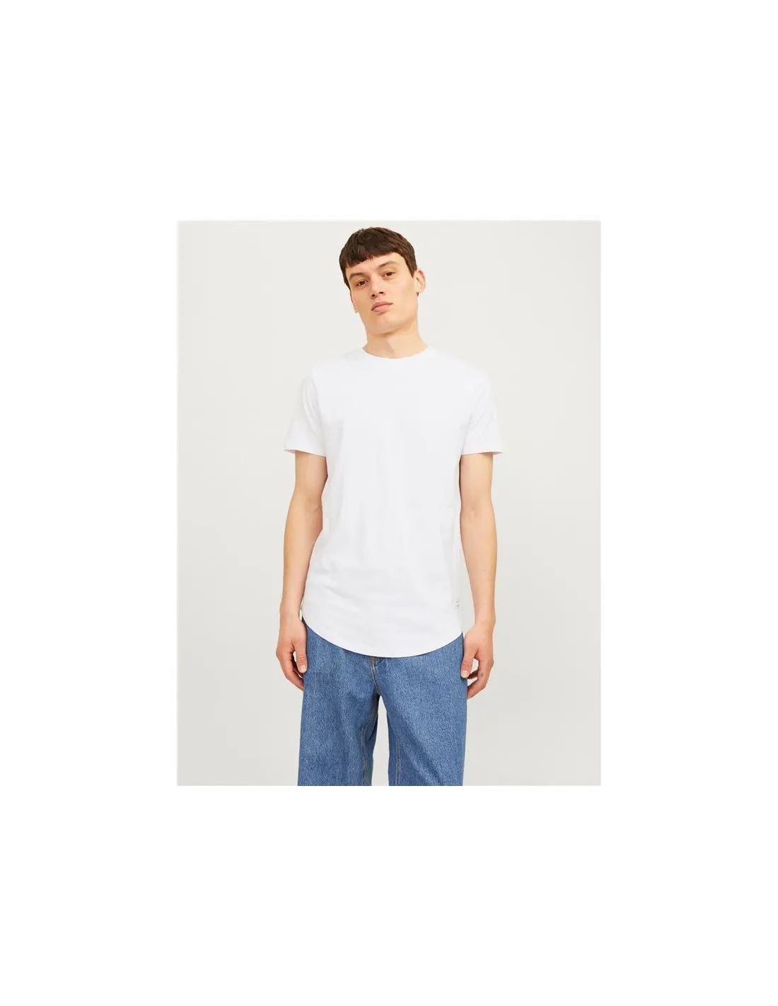 T-shirt Jack and Jones enoa 5Pk Mp White Homme
