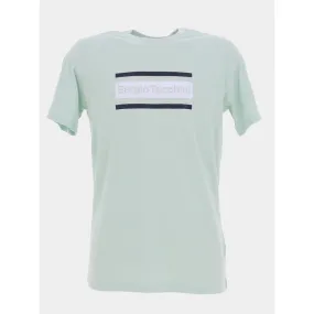T-shirt lared vert d'eau homme - Sergio Tacchini | wimod
