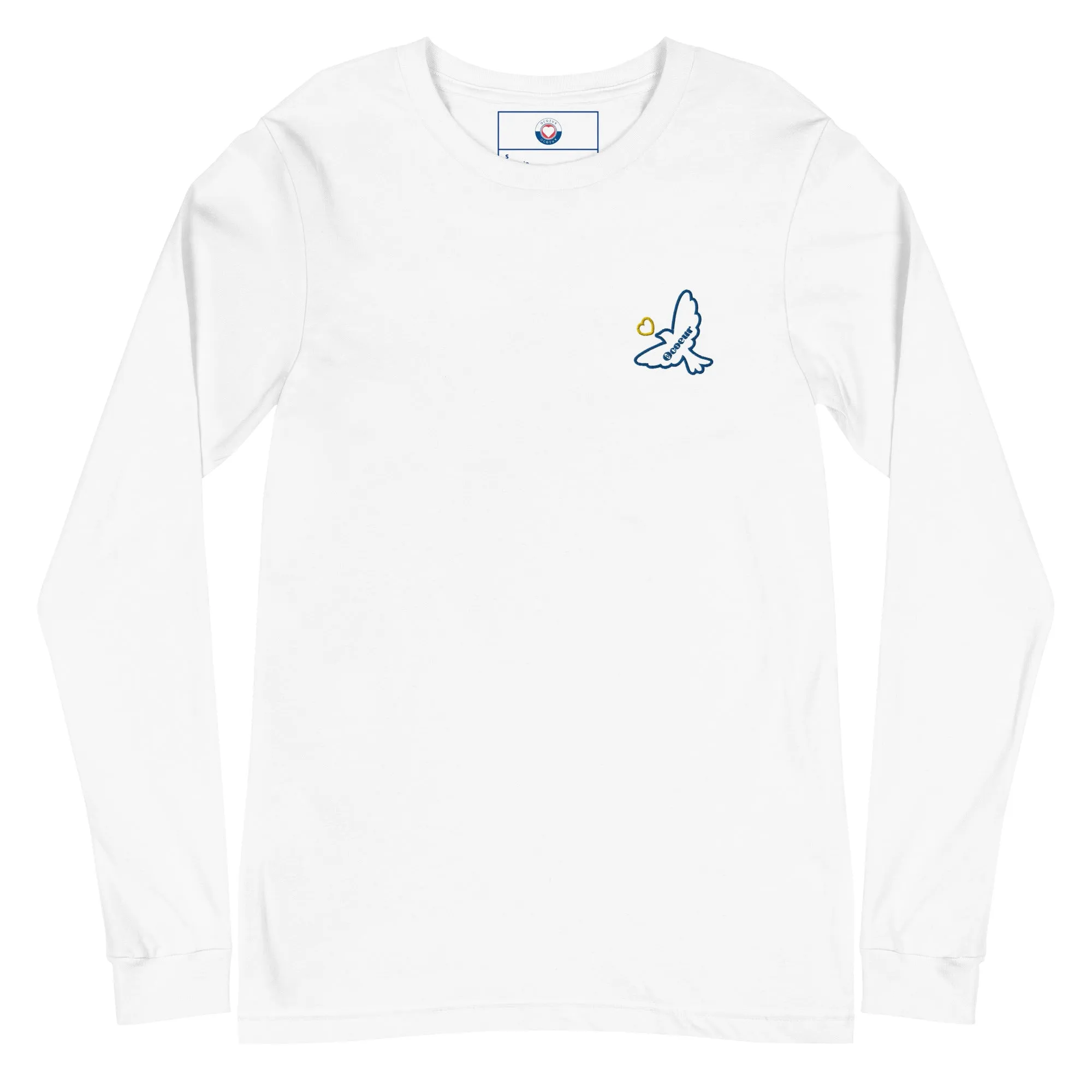 T-shirt Manches Longues O'coeur brodé ( The key )