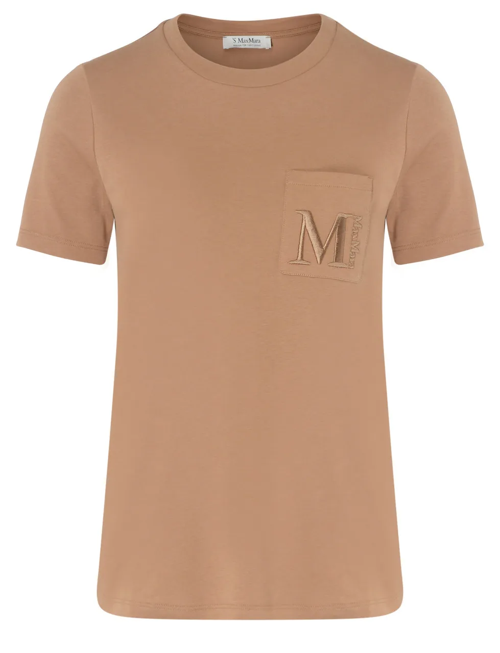 T-Shirt  Max Mara S en coton camel