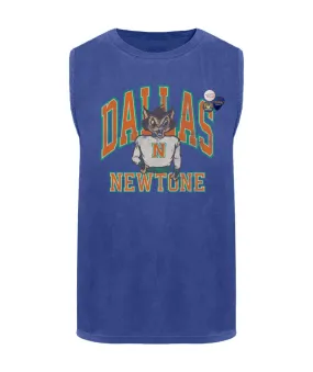 Tee shirt biker flo blue DALLAS