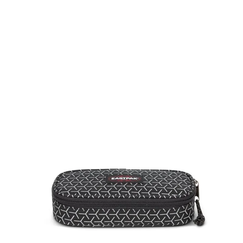 Trousse Eastpak Oval 22 cm Refleks Metal Black - Noir
