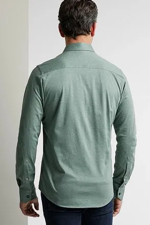 Vanguard Chemise Piqué Vert Chiné VSI218250 commander en l